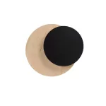 EMIBIG CIRCLE 1B BLACK Fekete Beltéri Fali lámpa G9 IP20 EB-971-2