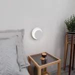 EMIBIG CIRCLE 1C WHITE Fehér Beltéri Fali lámpa G9 IP20 EB-972-1
