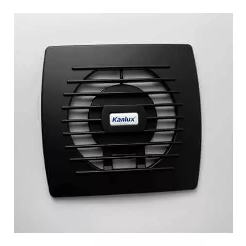 Kanlux EOL-B ELOLAP EOL 100-B fekete ventilátor előlap - Utolsó darabok!!