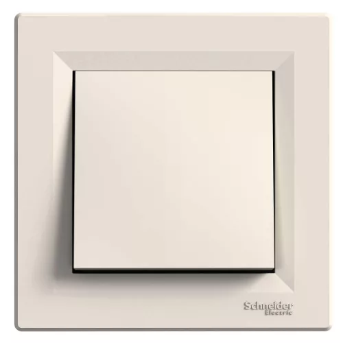 Schneider ASFORA Váltókapcsoló - IP44, kerettel, bézs (106) EPH0400423