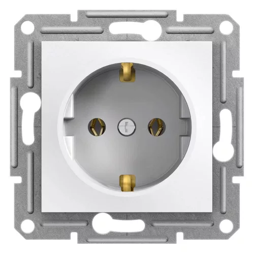 Schneider ASFORA 2P+F csatlakozóaljzat, csavaros, keret nélkül, fehér (120db) EPH2970121