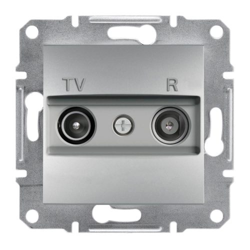 Schneider ASFORA TV/R aljzat, végzáró, 1 dB, alumínium  EPH3300161