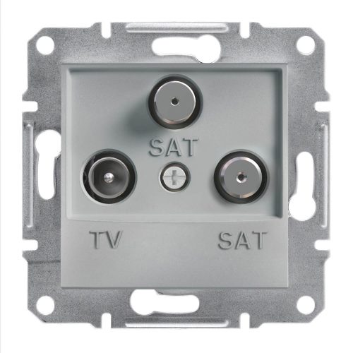 Schneider ASFORA TV/SAT/SAT aljzat, végzáró, 1 dB, alumínium  EPH3600161