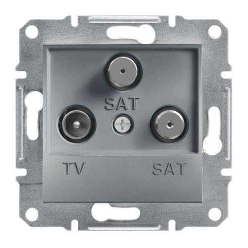 Schneider ASFORA TV/SAT/SAT aljzat, végzáró, 1 dB, acél  EPH3600162