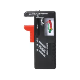   Home ET 3 elemteszter, gombelemek, rúdelemek és 9 V-os telepek ellenőrzéséhez, egyszerű és gyors, áttekinthető kezelés, ET_3