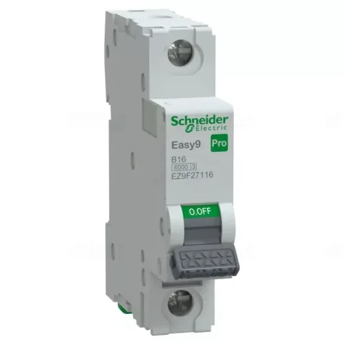 EASY9 PRO Kismegszakító, 1P, B, 16A 1 pólusú EZ9F27116 Schneider