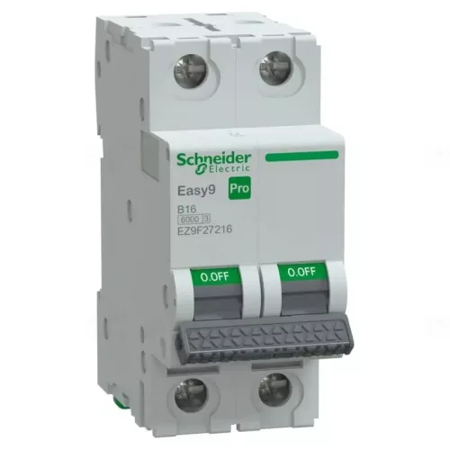 EASY9 PRO Kismegszakító, 2P, B, 16A 2 pólusú EZ9F27216 Schneider