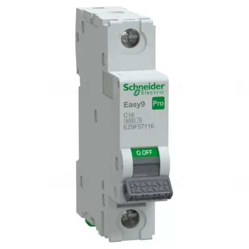 EASY9 PRO Kismegszakító, 1P, C, 16A 1 pólusú EZ9F57116 Schneider