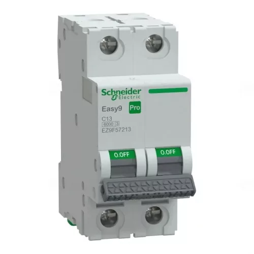 EASY9 PRO Kismegszakító, 2P, C, 13A 2 pólusú EZ9F57213 Schneider
