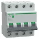EASY9 PRO Kismegszakító, 4P, C, 50A 4 pólusú EZ9F57450 Schneider