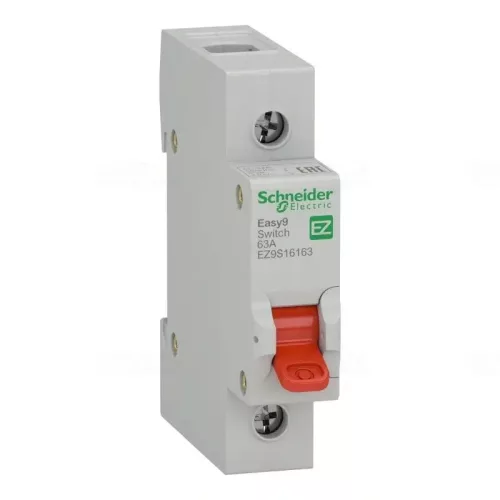 EASY9 PRO Szakaszolókapcsoló, 1P, 63A 1 pólusú EZ9S16163 Schneider
