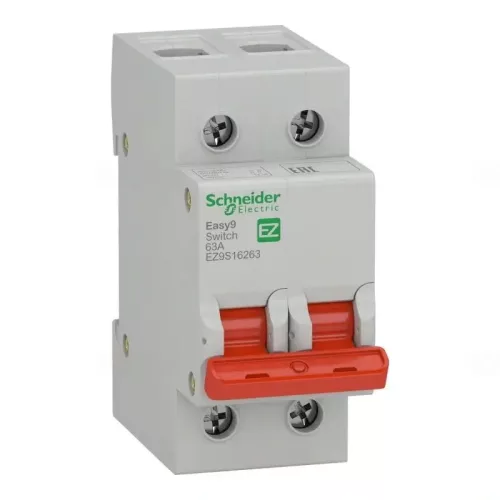 EASY9 PRO Szakaszolókapcsoló, 2P, 63A EZ9S16263 Schneider