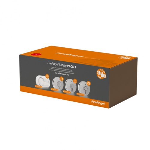 Fireangel Safety pack 1 - gazdaságos CO, füst és hőérzékelő vészjelző csomag