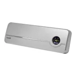 Home FKF 56202 fali elektromos ventilátoros fűtőtest, 1000W/2000W, heti program, távirányító, ezüst