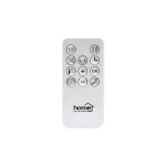 Home FKF 65221 fali elektromos ventilátoros fűtőtest, 1100/2200W, heti program, távirányító, fehér
