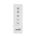 Home FKIR 351 WIFI falra szerelhető, infra smart elektromos hibrid fűtőtest, 350W, heti program, távirányító, fehér, FKIR_351_WIFI