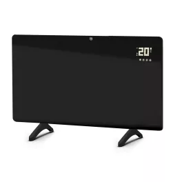   HOME FKIS600WIFI hordozható/fali infrasugárzó fűtőtest, 600 W, beltéri, hangtalan, digitális termosztát, ECO üzemmód, gyerekzár, IP44, túlmelegedés elleni védelem
