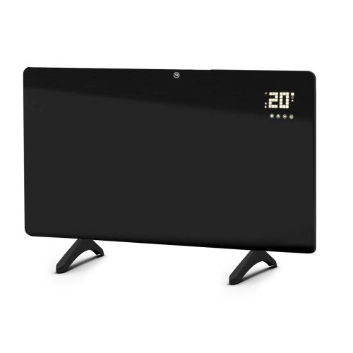 HOME FKIS600WIFI hordozható/fali infrasugárzó fűtőtest, 600 W, beltéri, hangtalan, digitális termosztát, ECO üzemmód, gyerekzár, IP44, túlmelegedés elleni védelem