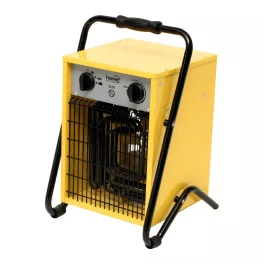   Home FKI 50 hordozható elektromos ventilátoros ipari fűtőtest, 2500W/5000W, IPX4 védelem, FKI_50