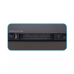 HOME FKK25G szabadon álló elektromos látványkandalló, max. 2000 W, LED lángeffekt, 2 fokozat, mechanikus vezérlés, arany díszítés