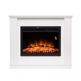   Home FKKF 01 + FKKI 03 KIT FKK Bora Bora beépíthető elektromos látványkandalló kerettel, fehér