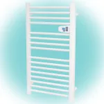 Home FKTW 501 fali elektromos törölközőszárító, 500W, LCD, fehér