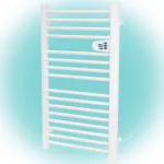 Home FKTW 501 fali elektromos törölközőszárító, 500W, LCD, fehér