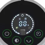 Home FK 252 álló elektromos karbon és halogén kombinált fűtőtest, 1200W/1200W, IPX4 védelem, távirányító, ezüst, FK_252