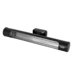 Home FK 25 falra szerelhető elektromos karbonszálas fűtőtest, 600W/1200W, állítható dőlésszög, ezüst, FK_25