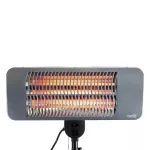 Home FK 272 álló elektromos karccsöves kültéri hősugárzó, 650W/1350W,  IPX4 védelem, fekete, FK_272