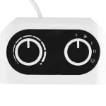 Home FK 51 álló elektromos kerámia fűtőtest, 1000W/1500W, oszcillálás,  mechanikus termosztát,  fehér/fehér