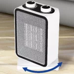 Home FK 51 álló elektromos kerámia fűtőtest, 1000W/1500W, oszcillálás,  mechanikus termosztát,  fehér/fehér