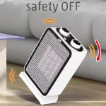 Home FK 51 álló elektromos kerámia fűtőtest, 1000W/1500W, oszcillálás,  mechanikus termosztát,  fehér/fehér
