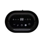 Home FK 55 álló elektromos kerámia fűtőtest digitális termosztáttal, 1000W/1500W, oszcillálás, kikapcsolás időzítő, fehér, FK_55