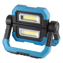   Home FLB 10C újratölthető COB LED fényvető, 2 x 5 W, 500 lm - 4 óra, 1000 lm - 2 óra, 5000 mAh, FLB_10C