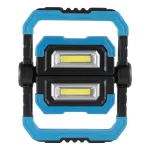 Home FLB 10C újratölthető COB LED fényvető, 2 x 5 W, 500 lm - 4 óra, 1000 lm - 2 óra, 5000 mAh, FLB_10C