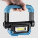 Home FLB 10C újratölthető COB LED fényvető, 2 x 5 W, 500 lm - 4 óra, 1000 lm - 2 óra, 5000 mAh, FLB_10C