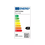 Home FLL H 20 hordozható LED fényvető, 20 W, 1600 lm, összecsukható, állítható dőlésszög, FLL_H_20