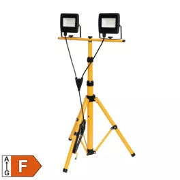  Home FLL STAND 2/30 állványos LED fényvető, 0,8 - 1,7 m, 2 x 30 W, 2 x 2400 lm, kül- és beltéri, FLL_STAND_2_30