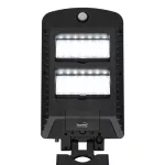Home FLP1002SOLAR napelemes LED reflektor, 1000 lm, PIR mozgásérzékelő, 120° 5m, 2 x 28 db hidegfehér SMD LED, energiatakarékos, fém + műanyag, IP44, FLP1002SOLAR