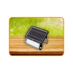 Home FLP 1000 SOLAR, szolárpaneles LED reflektor, PIR mozgásérzékelő, 1000 lm, 6000 K, 7200 mAh, FLP_1000_SOLAR