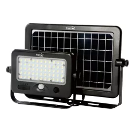   Home FLP 1100 SOLAR, szolárpaneles LED reflektor, PIR mozgásérzékelő, 1100 lm, 6000 K, 7200 mAh, FLP_1100_SOLAR