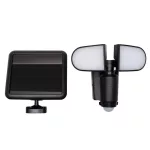 Home FLP 5 SOLAR, szolárpaneles LED reflektor, PIR mozgásérzékelő, 500 lm, forgatható reflektorok, 1500 mAh, ~60 perc üzemidő, FLP_5_SOLAR