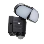 Home FLP 5 SOLAR, szolárpaneles LED reflektor, PIR mozgásérzékelő, 500 lm, forgatható reflektorok, 1500 mAh, ~60 perc üzemidő, FLP_5_SOLAR