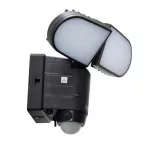 Home FLP 5 SOLAR, szolárpaneles LED reflektor, PIR mozgásérzékelő, 500 lm, forgatható reflektorok, 1500 mAh, ~60 perc üzemidő, FLP_5_SOLAR