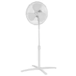 MIDEA FS40-21M álló ventilátor, 40 cm-es lapátátmérő, állítható magasság, 3 fokozat, 40W, fehér