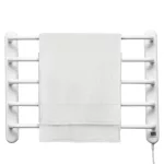 Home FTW 4 fali fűtött elektromos törölközőszárító, 90W, IPX1 védelem, fehér, FTW_4