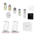 MiLight 3 az 1-ben RGB/RGBW/RGB+CCT LED zóna vezérlő FUT037S+ DC12-24V - 12A