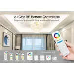 2,4G MiLight RGB vezérlő FUT037S, Zóna vezérlő slim MiLight DC12-24V - 12A - MEGSZŰNŐ!!