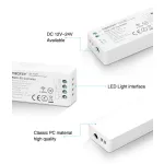 2,4G MiLight RGB vezérlő FUT037S, Zóna vezérlő slim MiLight DC12-24V - 12A - MEGSZŰNŐ!!